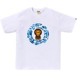 Футболка Bape Abc Busy Works A BATHING APE, синий - фото 5