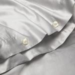 Пододеяльник Frette Essentials Single Ajour King, серый - фото 3