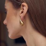 Серьги Britt Burker, серебро - фото 3