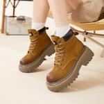 Ботинки женские Dickies British Style Classic And Versatile, коричневый - фото 8