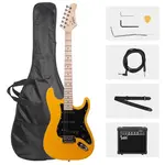 Электрогитара Glarry GST/Желтая + усилитель 20 Вт - фото 8