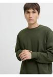 Толстовка Jack & Jones JJESTAR BASIC CREW NECK, Duffel Bag/Khaki - фото 6