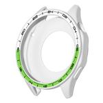CHENSONG Часы Protective Case Huawei Silicone Case Material Gt4 46/41, White, green, white - фото