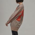 Свитер женский Y-3, коричневый - фото 3