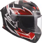 Шлем LS2 ff820 rapid iii xtrem, White/Black/Red - фото 7