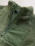 Флисовая куртка Next, зеленый - фото 6