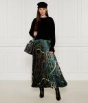 Юбка атласная Marc Cain, зеленый - фото 2