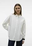 Блуза Vero Moda Button-down blouse, Snow White/White - фото 5