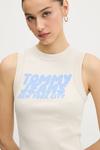 Топ Tommy Jeans, бежевый - фото 4