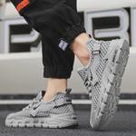 Кроссовки Binary Skateboarding Shoes Men Low-top Black, серый - фото 6