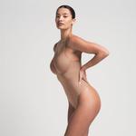 Боди-стринги с эффектом пуш-ап SKIMS, цвет sienna - фото 3