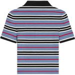 Полосатая вязаная поло CELINE, мультиколор - фото 3