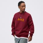 Унисекс свитшот Jeep, Burgundy - фото 8