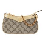 Сумка ophidia mini bag 'beige ebony supreme' Gucci, бежевый - фото