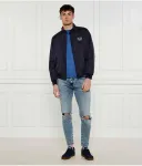 Бомбер Харрингтон Regular fit Gant, синий - фото 2