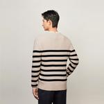 Tommy Hilfiger Джемпер мужской бежевый белый navy blue - фото 7