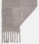 Капюшон-шарф Kooder из смеси мохера и шерсти Acne Studios, Grey - фото 5