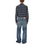 Рубашка мужская темно-синяя Burberry, синий - фото 4