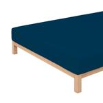 Простыня pure jersey Schlafgut, темно-синий - фото 3