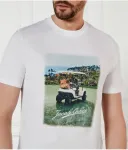 Футболка с круглым вырезом в рубчик Regular fit Jacob Cohen, белый - фото 4