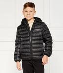 Пуховик для мальчиков Calvin Klein Jeans с капюшоном, черный - фото 3