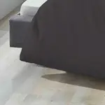 Двустороннее постельное белье Linon UNI, размер 200x200/2x80x80 см, титан Biberna - фото 4