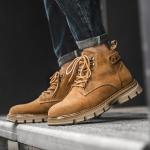 Мужские ботинки Cahhrrn X Martin Boot Men Beige Othellon - фото 3