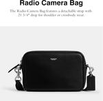 Сумка Coach RADIO CAMERA BAG, Black - фото 2