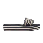 Шлепанцы Dior Wmns DWay Platform Slide, Deep Blue - фото