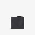 Маленький кошелек из сафьяновой кожи Brand-Plaque Prada, черный - фото 4