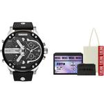 DIESEL Часы Mr. Daddy 2.0 Chronograph 57mm, Black - фото 2