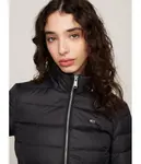 Пуховик Slim fit Tommy Jeans, черный - фото 4