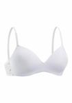 Бюстгальтер без косточек LASCANA Bralette BH, белый - фото