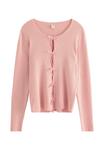 Кардиган Lindex Cardigan, Light Dusty Pink/Light Pink - фото 3