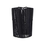 Asteria топ Charo Ruiz, черный - фото