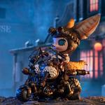 Фигурка Molly Makers X Pop Mart, Steam Punk Biker, Artist Edition, 24 см Mana - фото 3