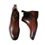 Ботинки челси мужские Yedani, коричневый - фото 3