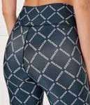 Легинсы женские Tommy Hilfiger с орнаментом, синий - фото 4