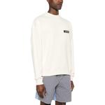 Свитшот из хлопка с принтом логотипа MSGM, белый - фото 6