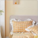 makej Хлопковое кружевное покрывало для кровати - фото