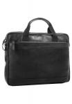 Портфель, натуральная кожа SANSIBAR, черный - фото 3