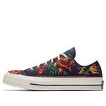 Кроссовки chuck 70 low 'parkway floral embroidery' Converse, черный - фото