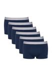 Трусы Men Go Abc Hipster 6 Pack Sloggi, темно-синие - фото 4