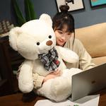 Плюшевый мишка Chubby Cute Bow Tie Gentleman MLING, белый - фото 4