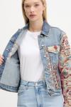 Джинсовая куртка бохо Desigual, синий - фото 6