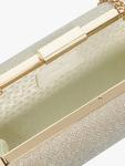 Клатч Bellaria Metallic Box Dune London, Gold - фото 4
