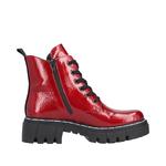 Ботильоны на шнуровке Rieker, красный - фото 2