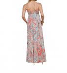 Женское платье Stefani в оранжево-синем пейсли L'Agence - фото 2