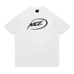 Футболка унисекс NICEID, базовая белая, новый крой горловины - фото 10