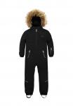 Детский зимний комбинезон кулар Normani, черный - фото